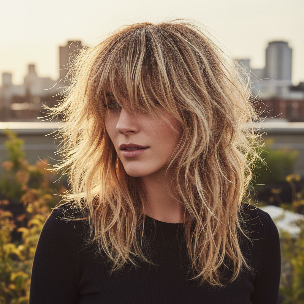 The Wolf Cut How to Rock Hair Edgiest Trend