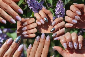 Milky Lilac Nail